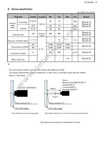 LQ070Y3DG05 Datasheet Page 16