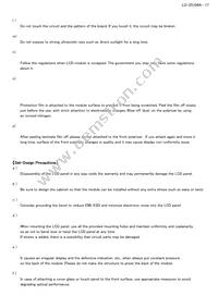 LQ070Y3DG05 Datasheet Page 19