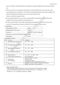 LQ070Y3DG3A Datasheet Page 16