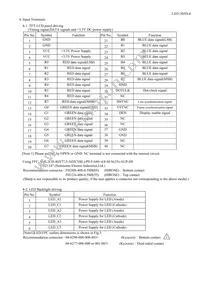 LQ070Y3DG3B Datasheet Page 6