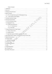 LQ070Y3LG4A Datasheet Page 4