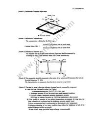 LQ080V3DG01 Datasheet Page 13