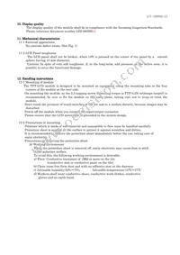 LQ080Y5DZ03A Datasheet Page 14