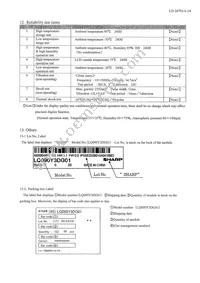 LQ090Y3DG01 Datasheet Page 17