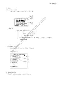 LQ101K1LY04 Datasheet Page 21