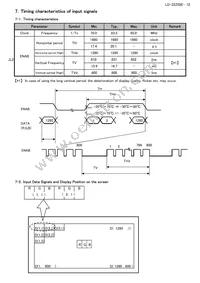 LQ121K1LG52 Datasheet Page 15