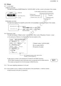 LQ121K1LG52 Datasheet Page 22