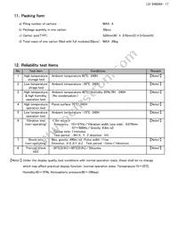 LQ121S1LG88 Datasheet Page 17