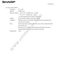 LQ150X1LGN2A Datasheet Page 23