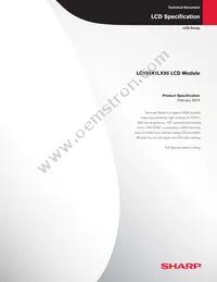 LQ150X1LX95 Datasheet Cover