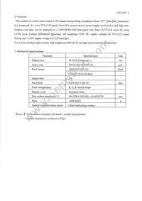 LQ190E1LX51 Datasheet Page 4