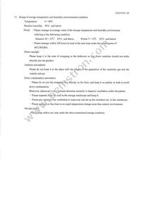 LQ190E1LX51 Datasheet Page 22