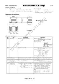 LQH31MN8R2K03L Datasheet Page 3