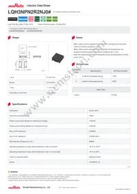 LQH3NPN2R2NJ0L Datasheet Cover