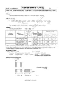 LQM21PNR47MGHL Datasheet Cover