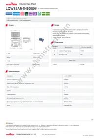 LQW15AN4N9D80D Datasheet Cover