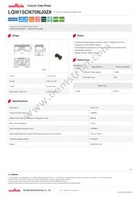 LQW15CN70NJ0ZD Datasheet Cover