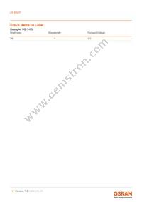 LR B6SP-CBEA-1-G3R3-140-R33-Z Datasheet Page 6