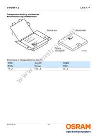 LR CP7P-JTJU-1-1-350-R18-LM Datasheet Page 16