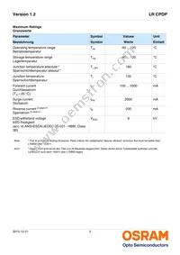 LR CPDP-JSJU-1-0-350-R18 Datasheet Page 3