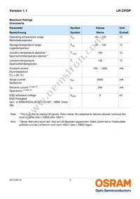 LR CPDP-JTKQ-1-0-350-R18-XX Datasheet Page 3