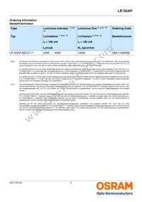 LR G5AP-BZCZ-1-1-100-R18-Z Datasheet Page 2