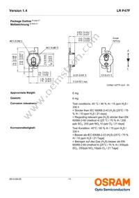 LR P47F-U2AB-1-1-Z Datasheet Page 11