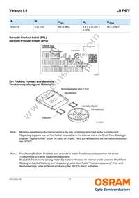 LR P47F-U2AB-1-1-Z Datasheet Page 17