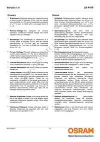 LR P47F-U2AB-1-1-Z Datasheet Page 21