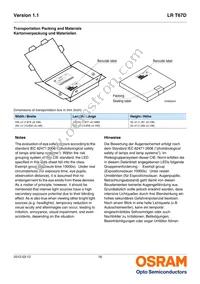 LR T67D-U1V2-1-1-20-R18-Z Datasheet Page 16