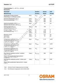 LR T67F-U1AA-1-1-Z Datasheet Page 4