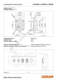 LR W5AM-HZJZ-1-Z Datasheet Page 10