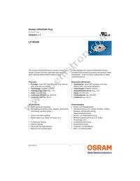 LR W5AM-JYKX-1-0-400-R18-Z Datasheet Cover
