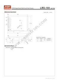 LRS-100-12 Datasheet Page 4