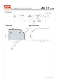 LRS-50-36 Datasheet Page 3