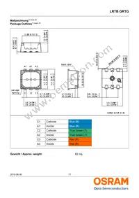 LRTBGRTG-VVVX-1+AXAZ-89+TVTX-67-20-L-XX Datasheet Page 17