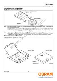 LRTBGRTG-VVVX-1+AXAZ-89+TVTX-67-20-L-XX Datasheet Page 22