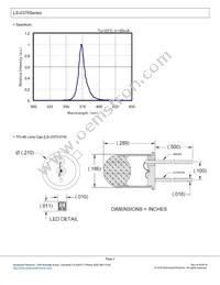 LS-0370-014 Datasheet Page 2