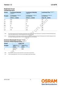 LS A67K-K1L2-1-Z Datasheet Page 5