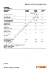 LS K376-RU Datasheet Page 3
