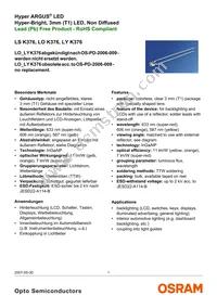 LS K376-T1U2-1 Datasheet Cover