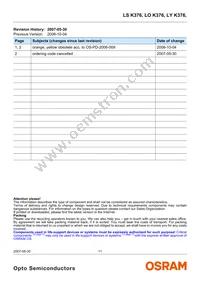 LS K376-T1U2-1 Datasheet Page 11