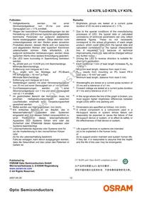 LS K376-T1U2-1 Datasheet Page 12