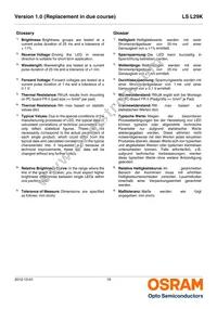 LS L29K-G1H2-1-Z Datasheet Page 19