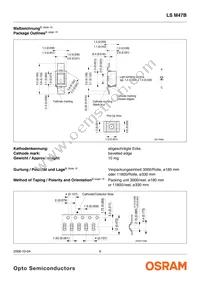 LS M47B-S1T2-1-0-30-R18-Z Datasheet Page 9