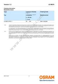 LS M676-P2S1-1-Z Datasheet Page 2