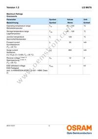 LS M676-P2S1-1-Z Datasheet Page 3