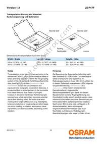 LS P47F-U1AA-1-1-Z Datasheet Page 18