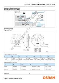 LS T670-J1L2-1-0-10-R18-Z Datasheet Page 12
