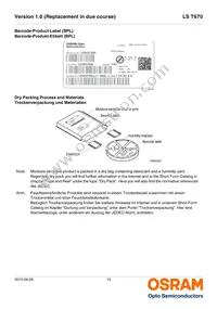 LS T670-K1L2-1-Z Datasheet Page 15